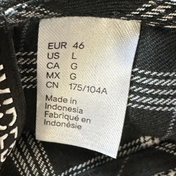 Divided Black & White Plaid  Mini Dress - Picture 7 of 8